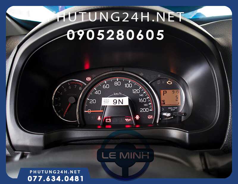 Đồng hồ taplo Toyota Wigo 2021 - phụ tùng ô tô Lê Minh 