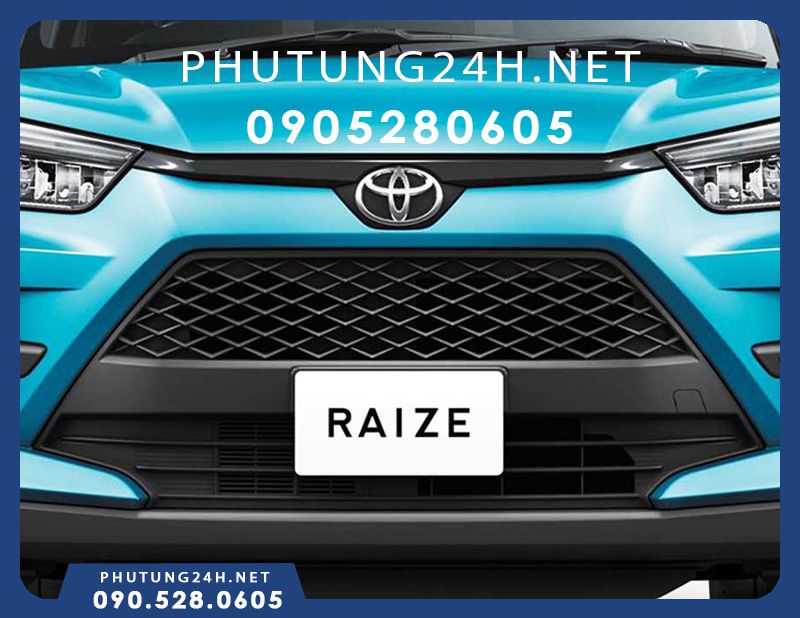 Lưới cản Toyota Raize - phụ tùng ô tô Lê Minh